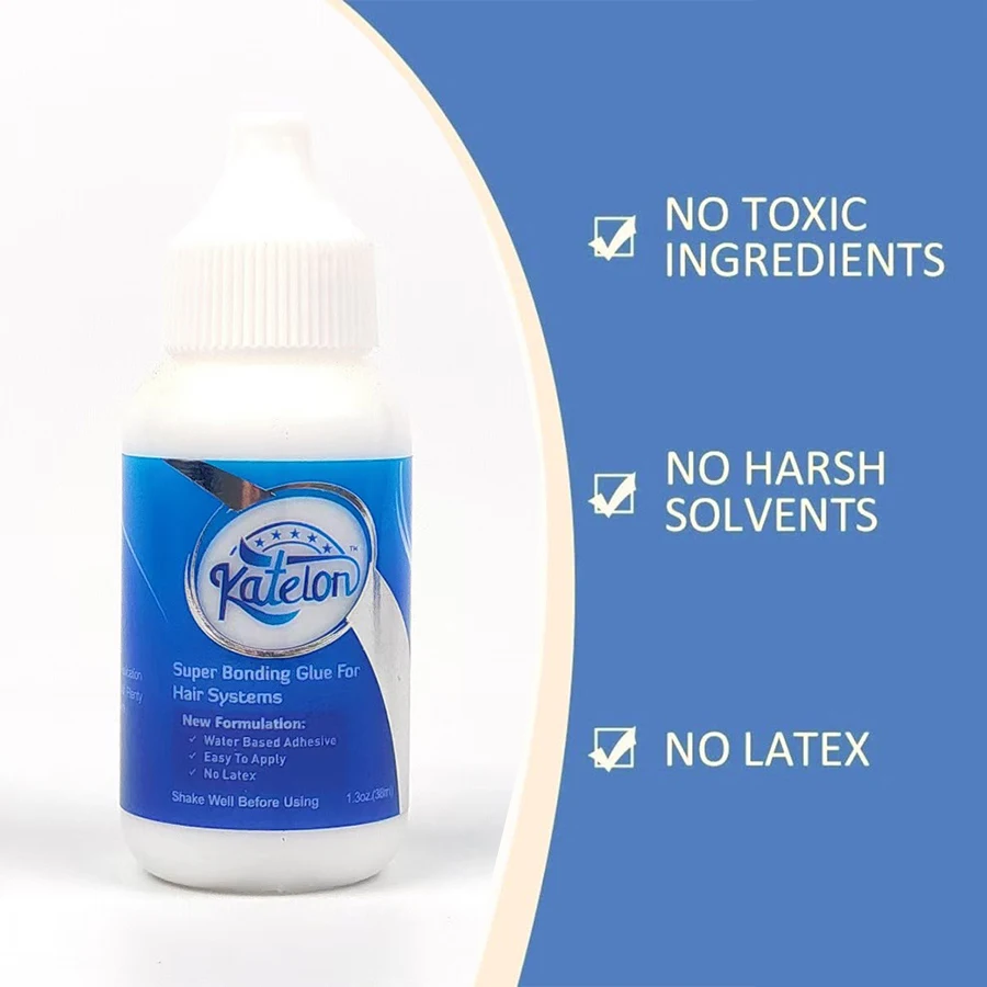 الجبهة الدانتيل الباروكة الغراء مقاوم للماء اضافية قوية الشعر الغراء المواد اللاصقة قوية السندات عقد الدانتيل شعر مستعار نظام الشعر الغراء 38 مللي غراء الشعر #2