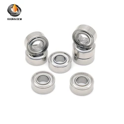 10PC R188ZZ ABEC-9 6.35X12.7X4.76 mm Miniature Bearings R188 ZZ R188Z