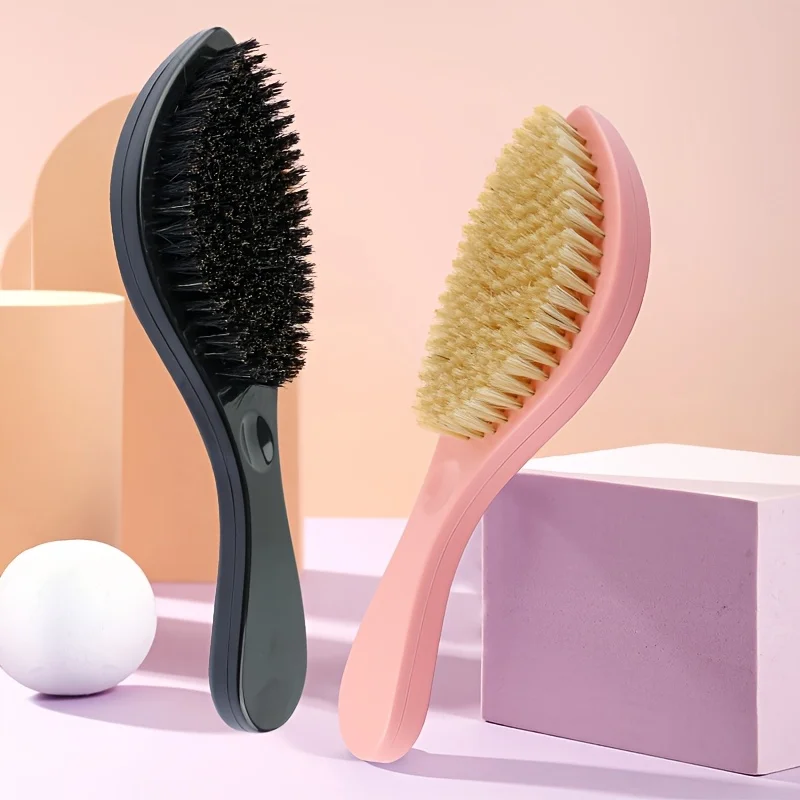 

Mane hair brush, men's styling hair comb, ABS plastic handle, used for hair and beard care, suitable for all hair types