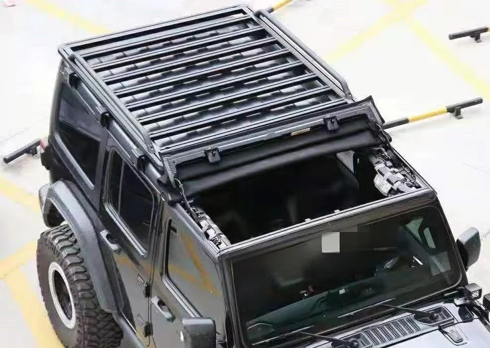 

Car Roof Rack JL 2018 + JK 2007-2017 4x4 Auto Parts Auto Aluminum Freight