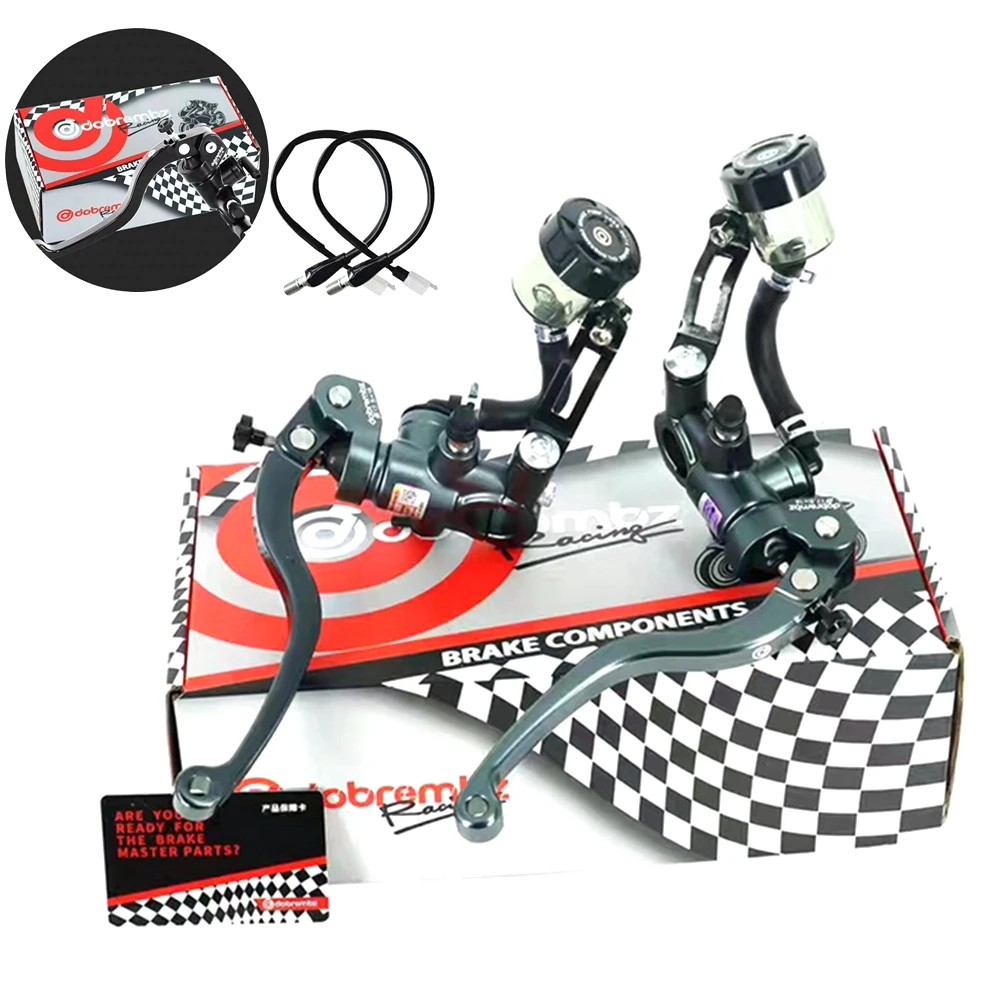 Тормозной насос для мотоцикла, скутера, сцепления, тормозной рычаг, радиальный 16 мм 17,5 мм главный цилиндр, установка 22 мм для Honda Yamaha Kawasaki Suzuki