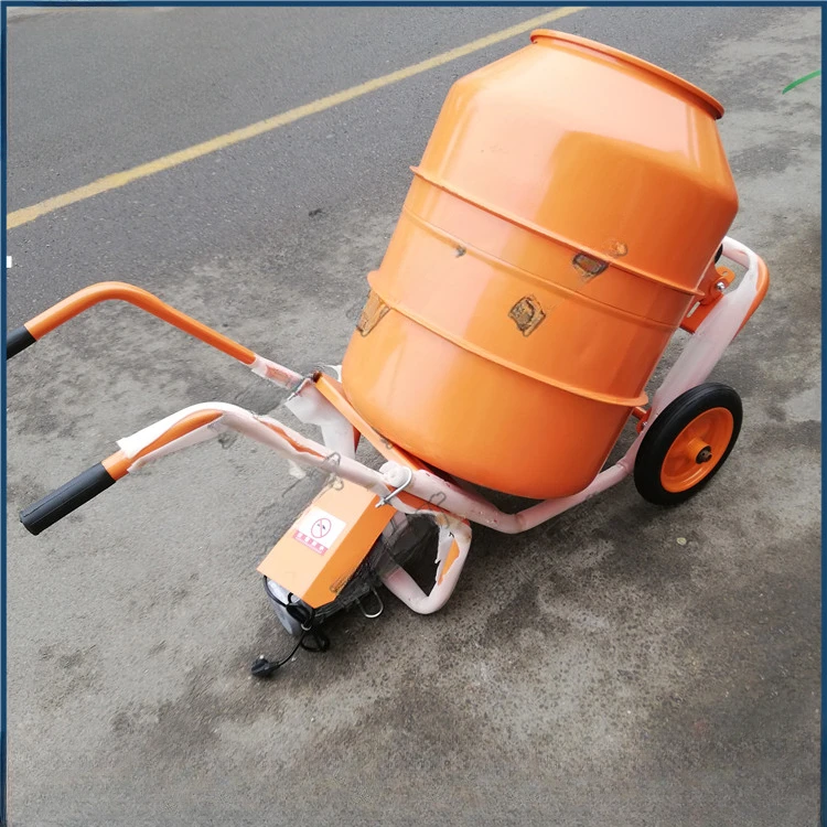 Concrete Mixer Concrete Rolling Small Stirrer Hand Push Mixer Household 220V Mixer