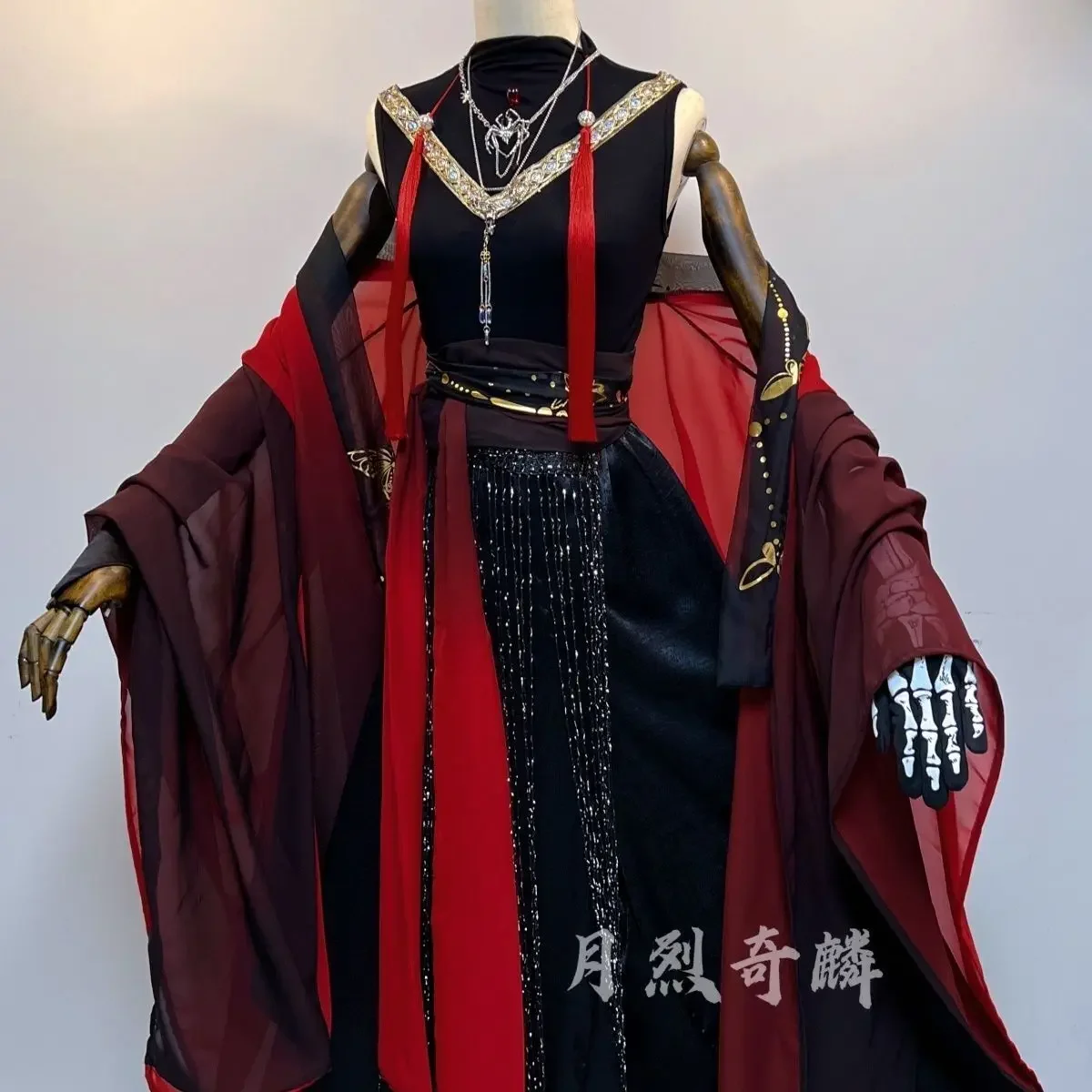 [Yue lie qi lin alten Stil] abgeleitet von der Dämonen straße | Wei Wuxian Cosplay | Sommerkleid ung | Design alten Stil