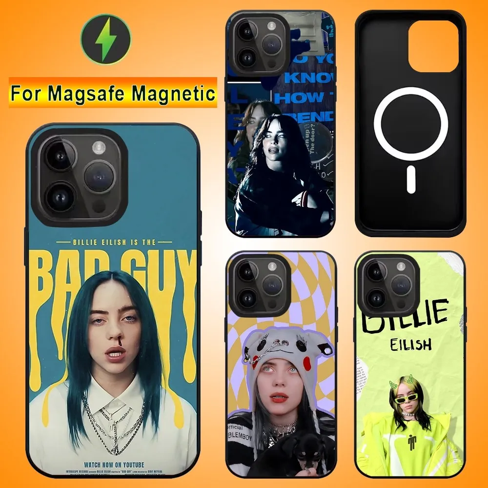 B-Billie No Time To Die Phone Case For IPhone 15 14 13 16 Pro Max 11 12 Mini Alex Mirror For Magsafe Wireless Charging Cover