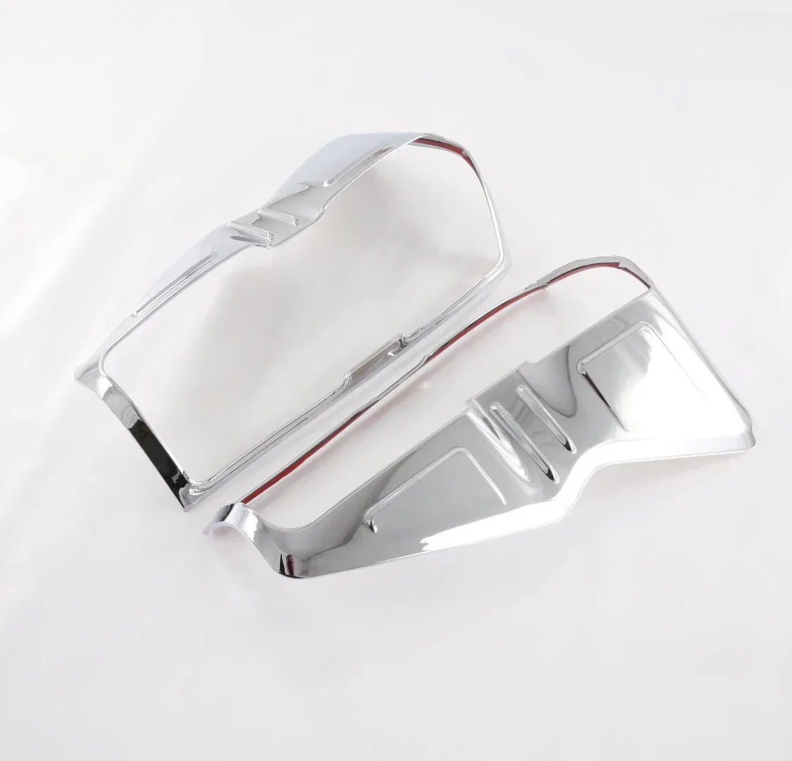 For Isuzu D-MAX DMAX 2021 2022 2023 2024 ABS Black Carbon Fiber Rear Light Cover Trim Taillight Lamp Protector Frame Accessories