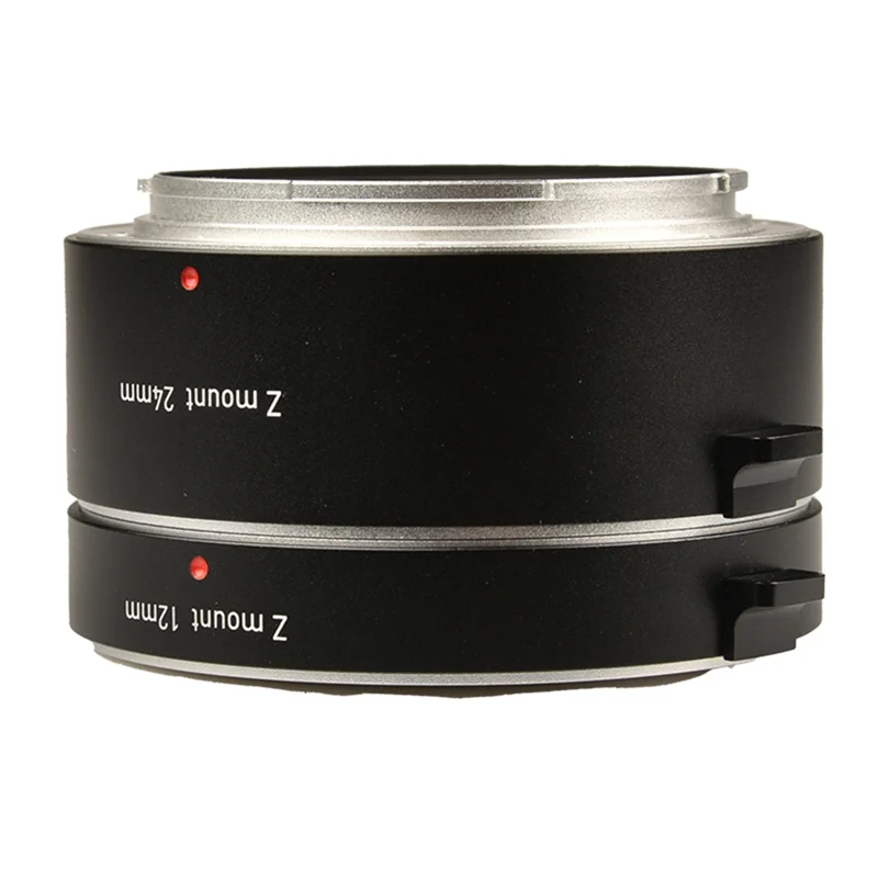 

A26P Electronic Auto Focus Macro Extension Tube Lens Adapter Ring (12mm+24mm) Adjust for Nikon Z Mount Camera Z6 Z7 Z50