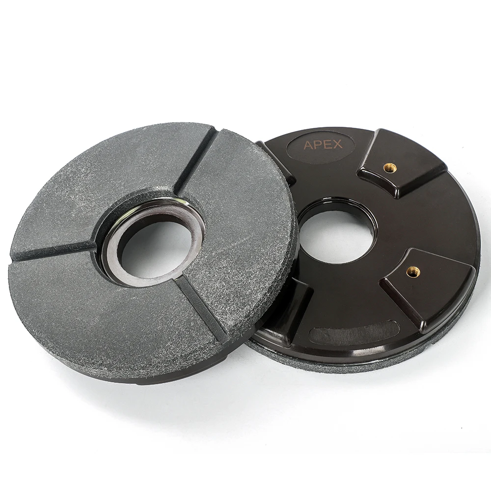 

8 Inch 200mm Black Buff Diamond Polishing Pad Abrasive Block For Grinding Marble Granite Ceramic Tile Stone