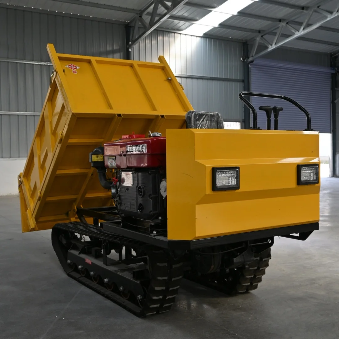 Customized Factory Wholesale 2 Ton Load Crawler Small Transportation Dump Truck Mini Dumper For Sale