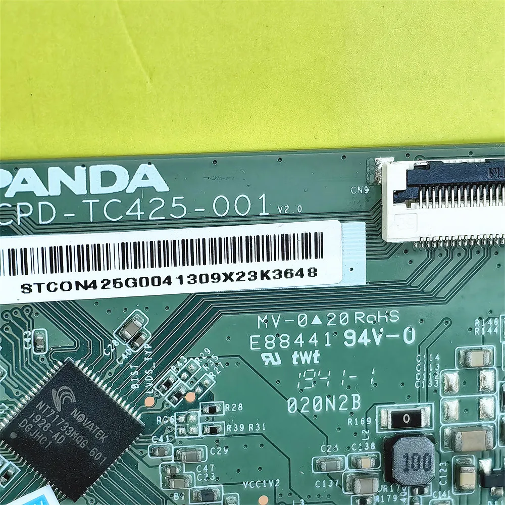 กระดานลอจิก T-CON STCON425G CCPD-TC425-001สำหรับทีวีขนาด43นิ้ว L43R6-A L43M8F 43D33 WR43FX2019 LT-43MAW605 LT-43CA790