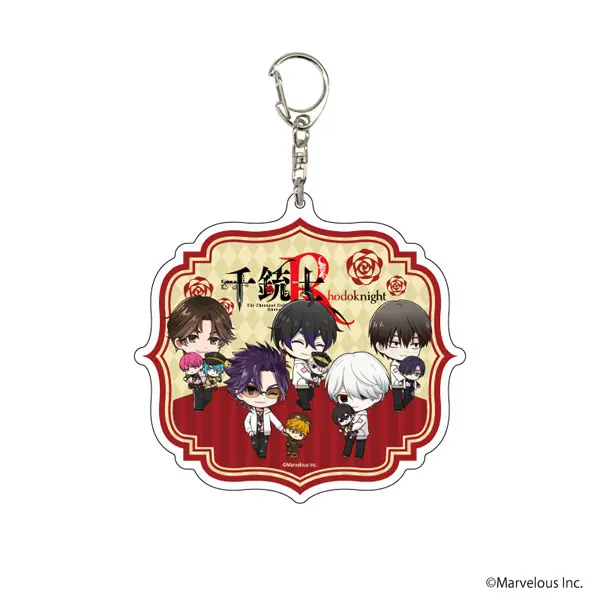 Game Anime Rhodoknight Acrylic Keychain Pendant Bag Car Keychain Cell phone Sign   present Firend Fans Popular Gifts