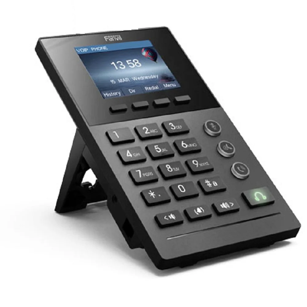 X2 With 2 SIP Line Support POE Enable Or Optional External Power Supply  Voip Sip IP Phone