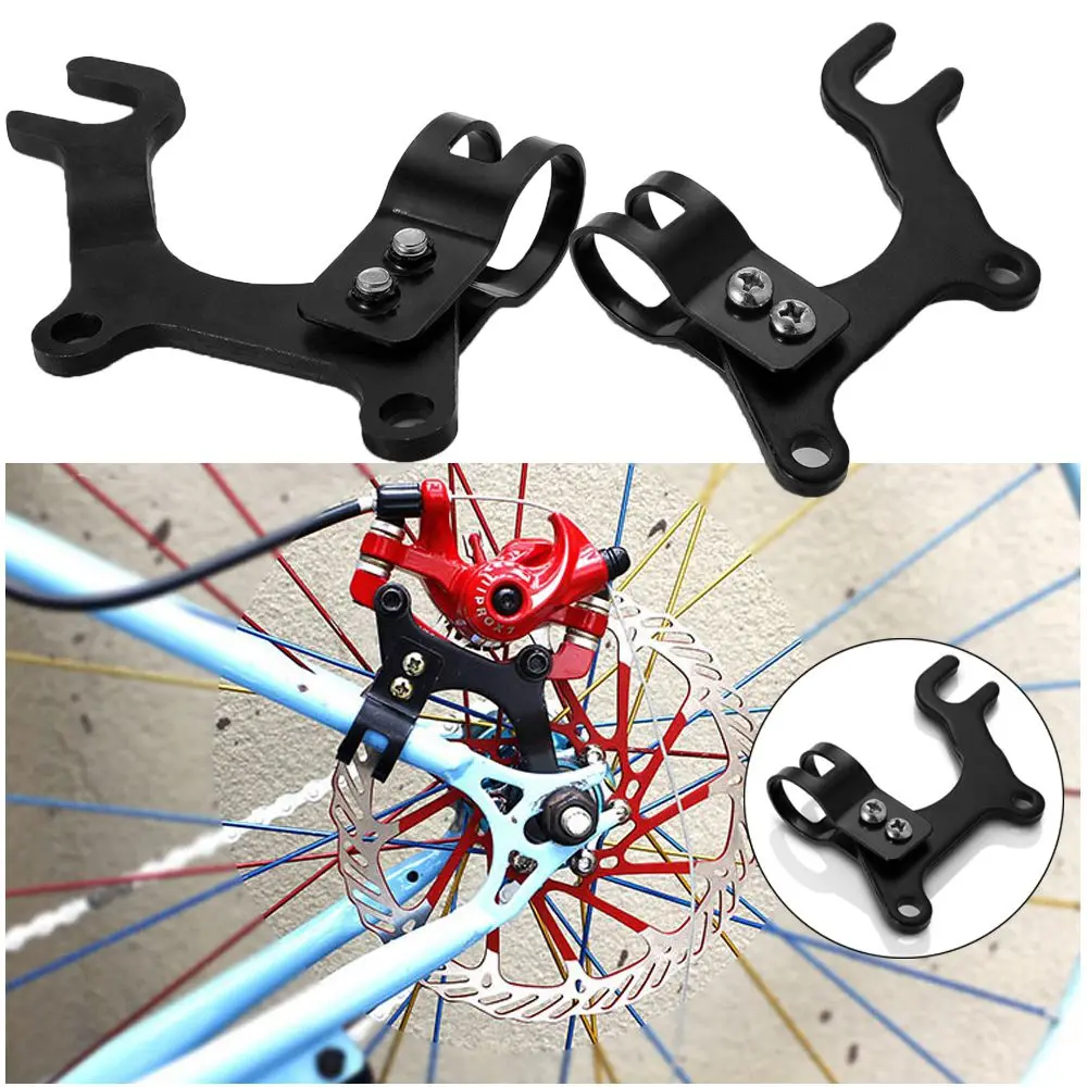 

New Frame Adapter Outdoor Mountain Accessories MTB Bicycle Holder V-Brake Rack Discs Modification Bracket Bike Disc Brake