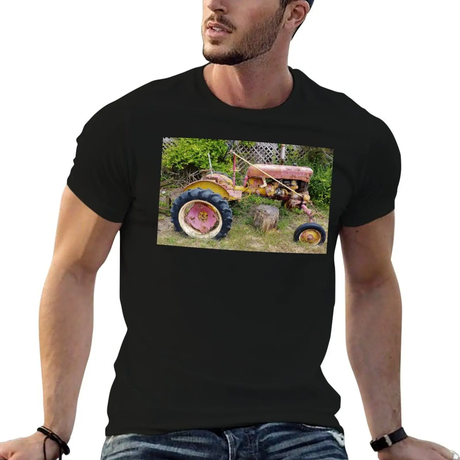 

Old Farmall Tractor T-Shirt t shirts for man pack white man t shirt designer T-Shirt