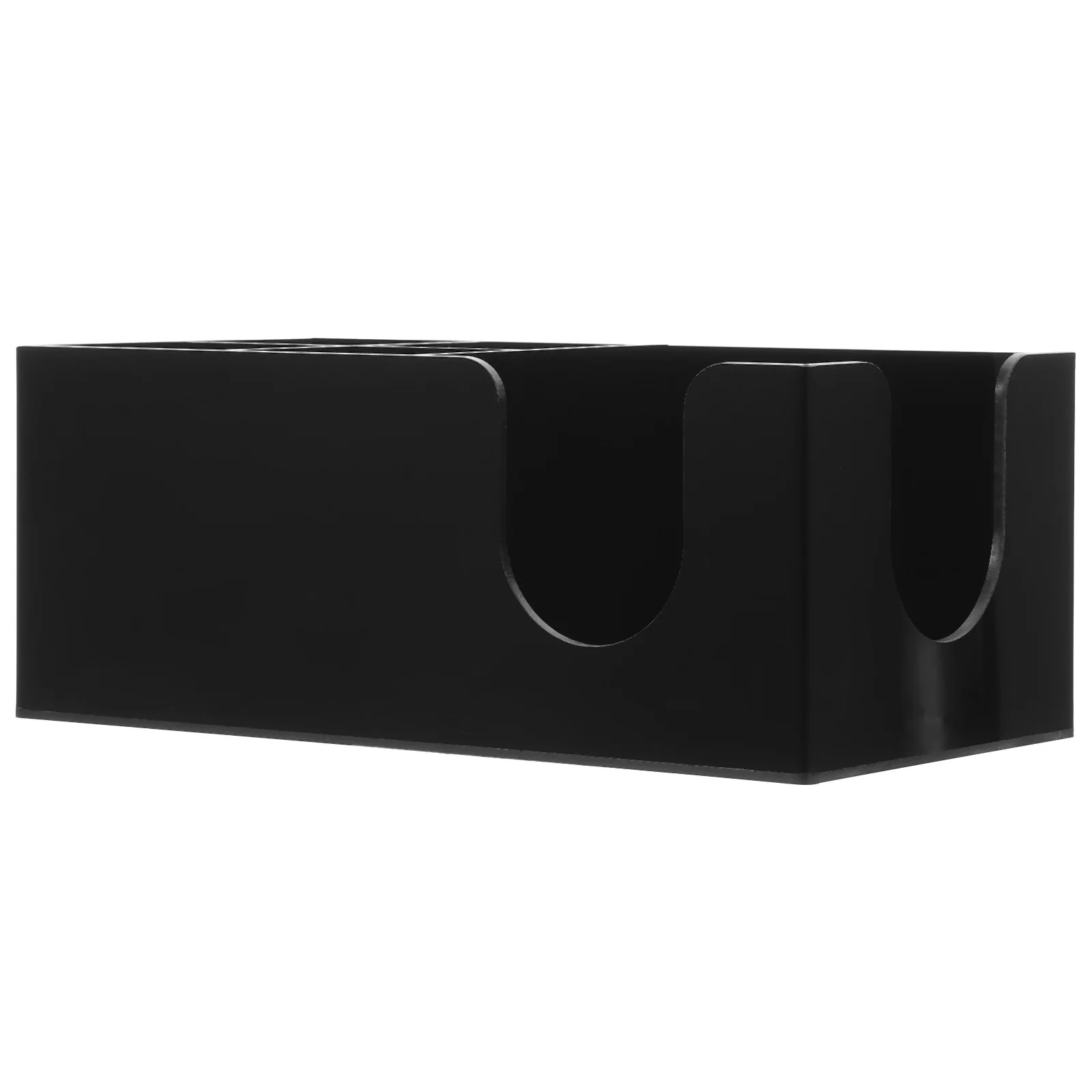 5-stufiger Acryl-Kaffeestations-Organizer, moderne Aufbewahrungsbox für die Arbeitsplatte für Teebeutel, Zuckerstrohhalme, Tassen, Sirup, Gewürze, Zuhause, Café