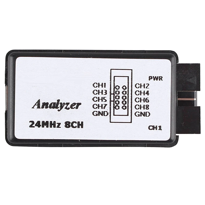 Imagem -04 - Analisador Lógico do Usb 24mhz Canais 24m Segundos Analisador Lógico Depurador para o Braço Fpga Lógica Analisador Lógica Lógica 24m 8ch