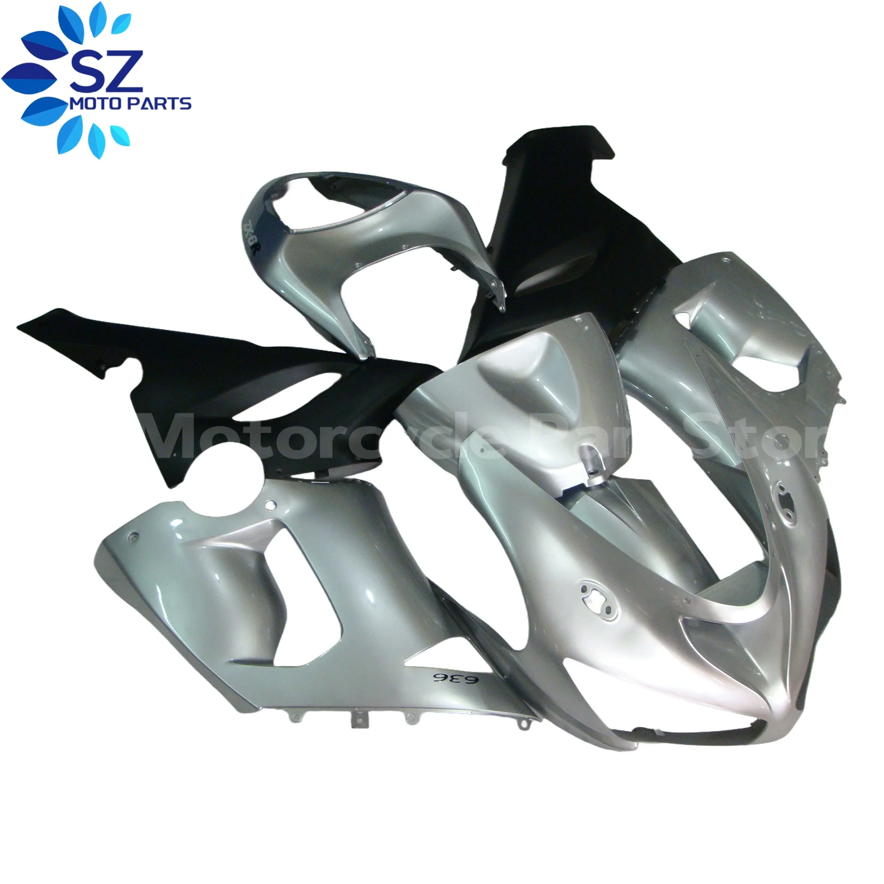 

Fairings Kit for KAWASAKI Ninja ZX6R 636 05 06 ZX 6R 2005 2006 ZX-6R ABS Bodywork Set