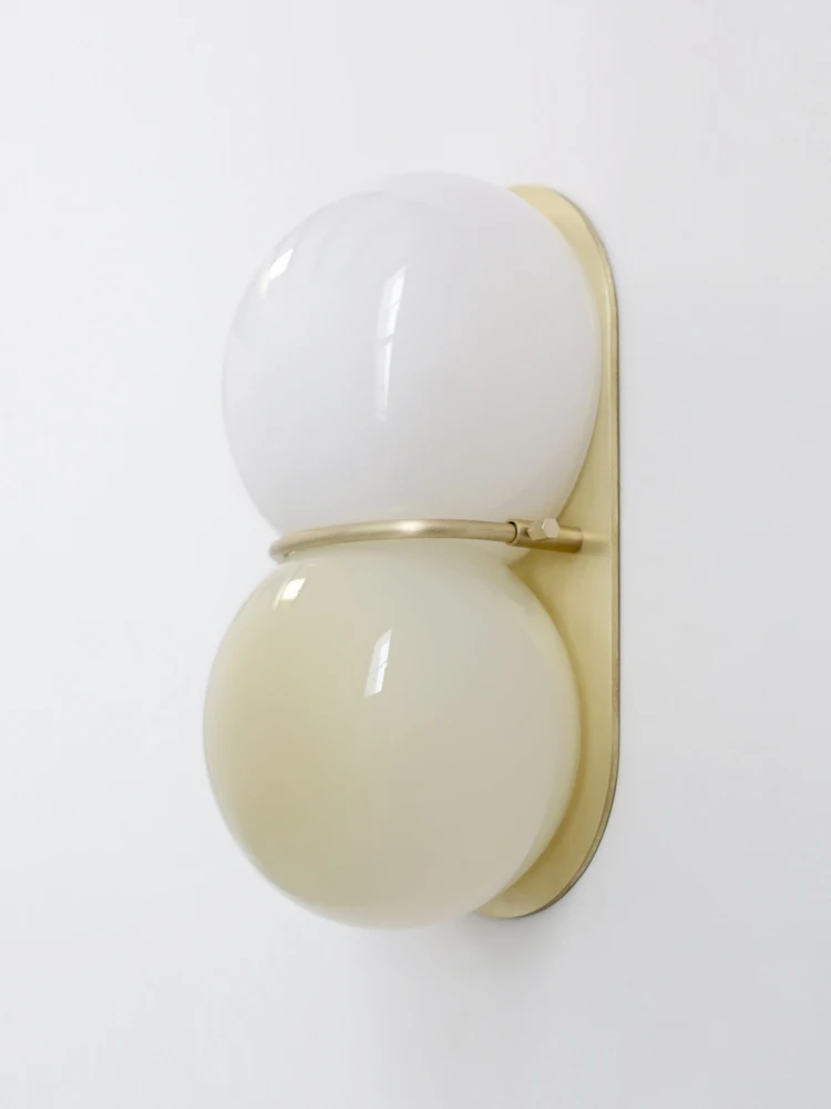 مصباح جداري قديم من الرياح الكريمي الفرنسي، مصباح أمامي بمرآة للسرير والإفطار في الفندق وغرفة النوم وغرفة المعيشة والممر