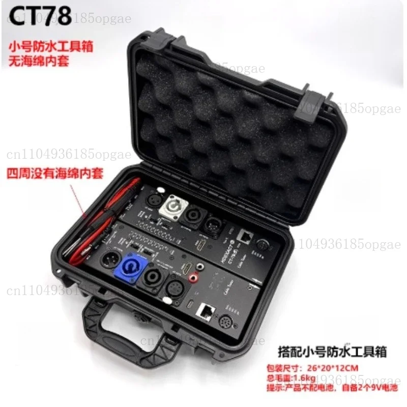 In Stock 2025 CT-78 Intelligent Line Measuring Instrument, Three-in-one Detection, Automatic Signal Analysis