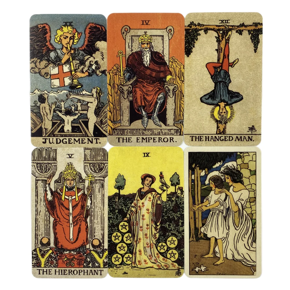 The Rider Tarot Cards A 84 Deck Oracle English Visions Divination Edition Borad Playing Games