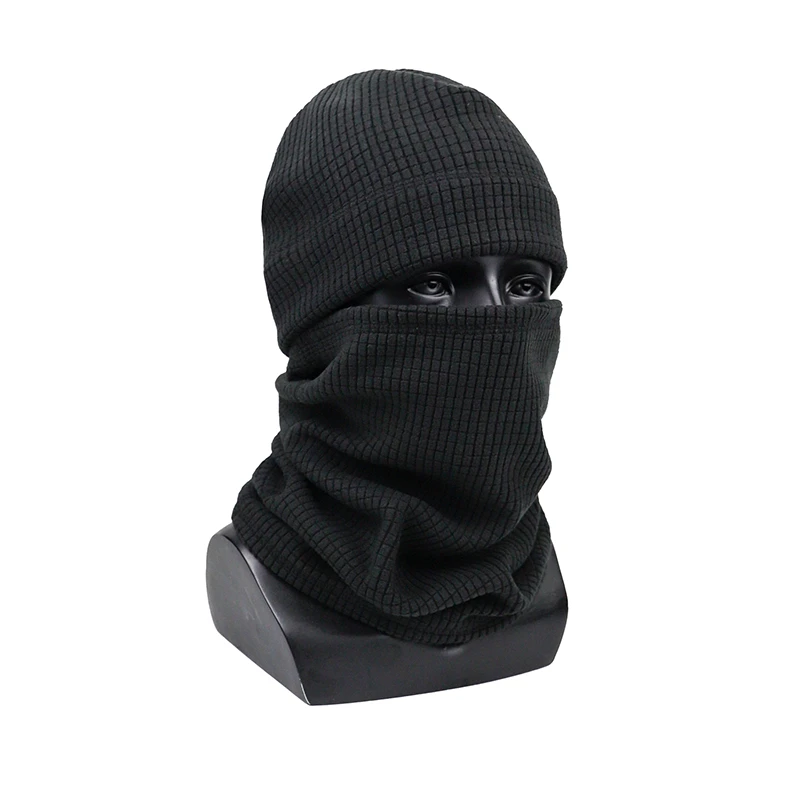 Winter Thicken Warm Face Mask Hat Set Outdoor Camoufalge Cycling Hiking Ski Cap Tactical Thermal Neck Warmer Hats For Men Women - view 2