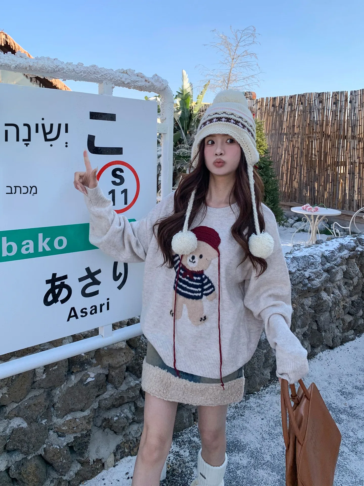 

Уютный вязаный свитер с длинными рукавами и круглым вырезом для женщин, свободный, мягкий, уютный, зимний, верхняя одежда, трикотаж