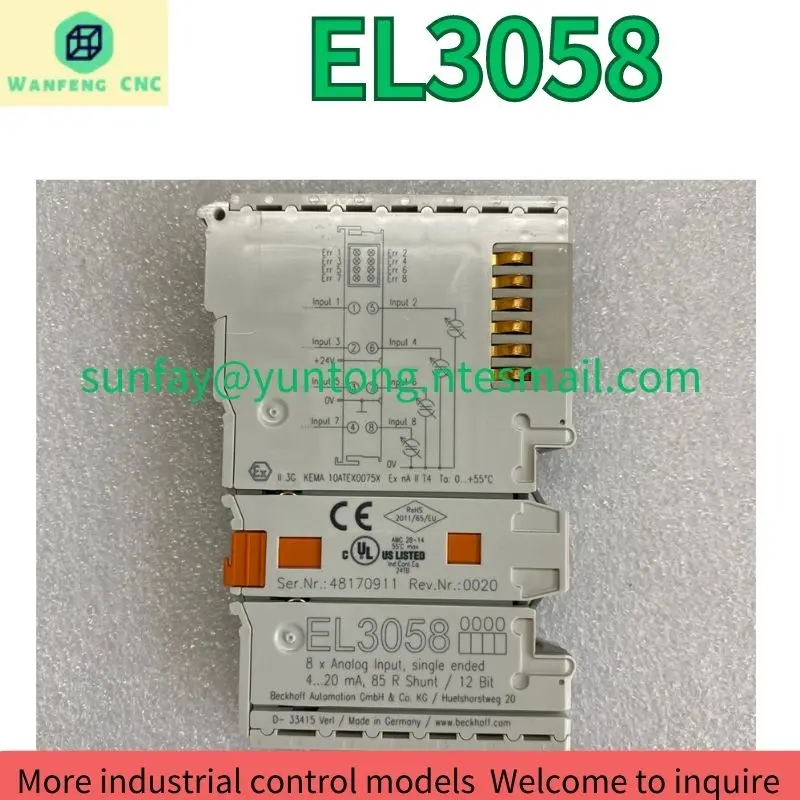 

second-hand module EL3058 test OK Fast Shipping