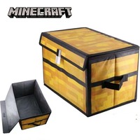 25X25X40cm Minecraft Game Merchandise Toy Model Trap Treasure Box Clothes toys TNT Lawn Storage Box Multipurpose Storage Box New