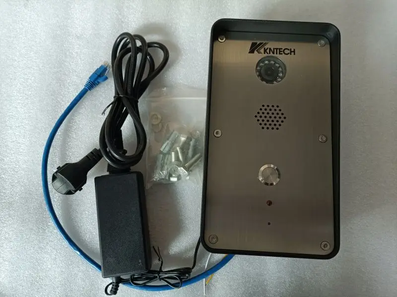 New Original Industrial SIP Intercoms VOIP Camera Video Telephone Station House Outdoor Car Parking-IP POE Network Connectivity