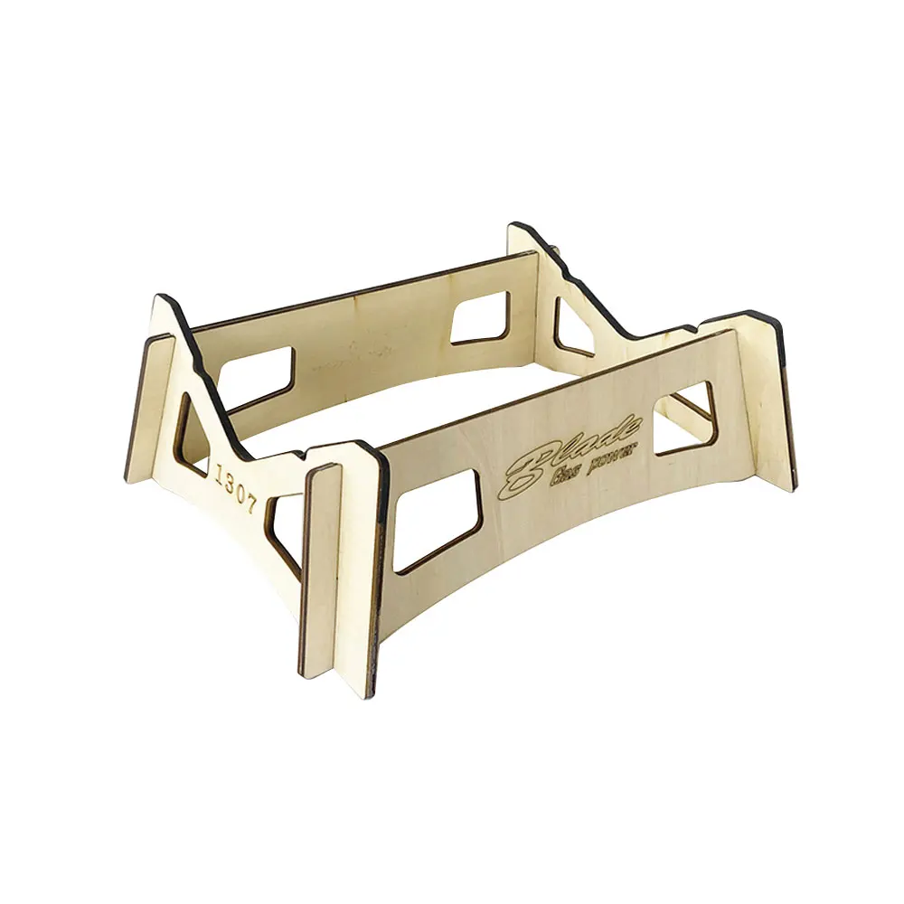 Foldable Wooden Portable Showing Stand Bracket Holder For RC Boat 3 Sizes