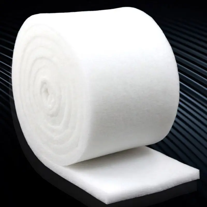 Almohadilla filtro para acuario, rollo medios, Material seguro sin tinte, cortado para adaptarse a peces esponja