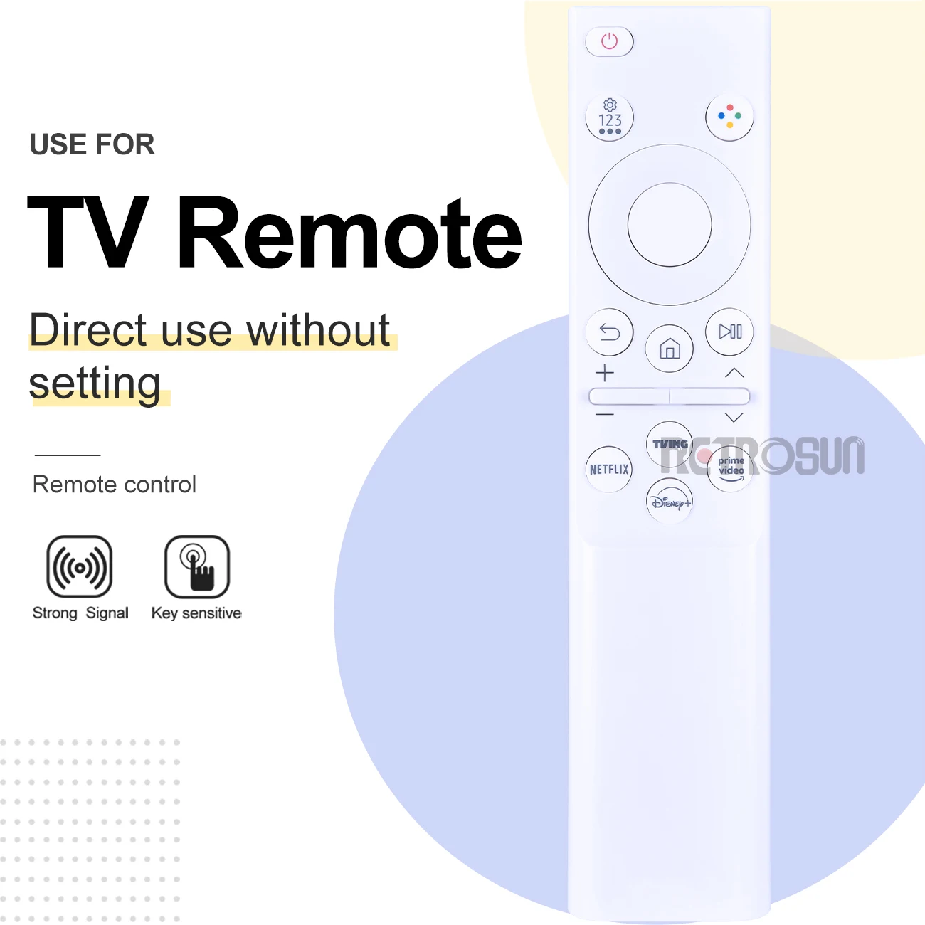 New TM2241A BN59-01393H for Samsung Monitors Remote Controls Smart Monitors M5 white Color