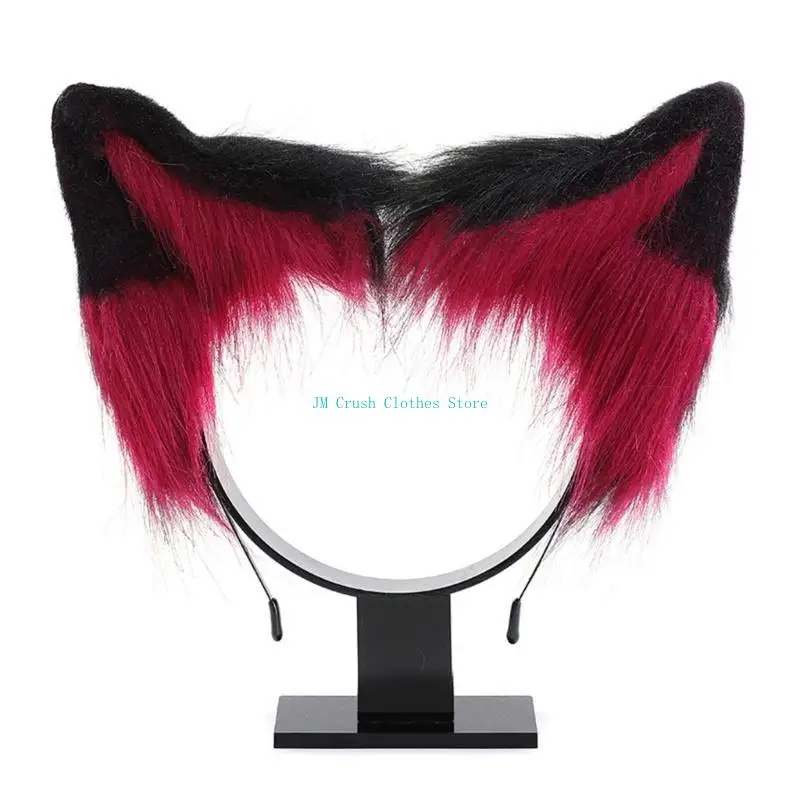 K1Me Anime Cosplay Props Bestia CATTO CHOOP Furry Hair Styling per Halloween Halween Furry Kitten Animal Carnivals