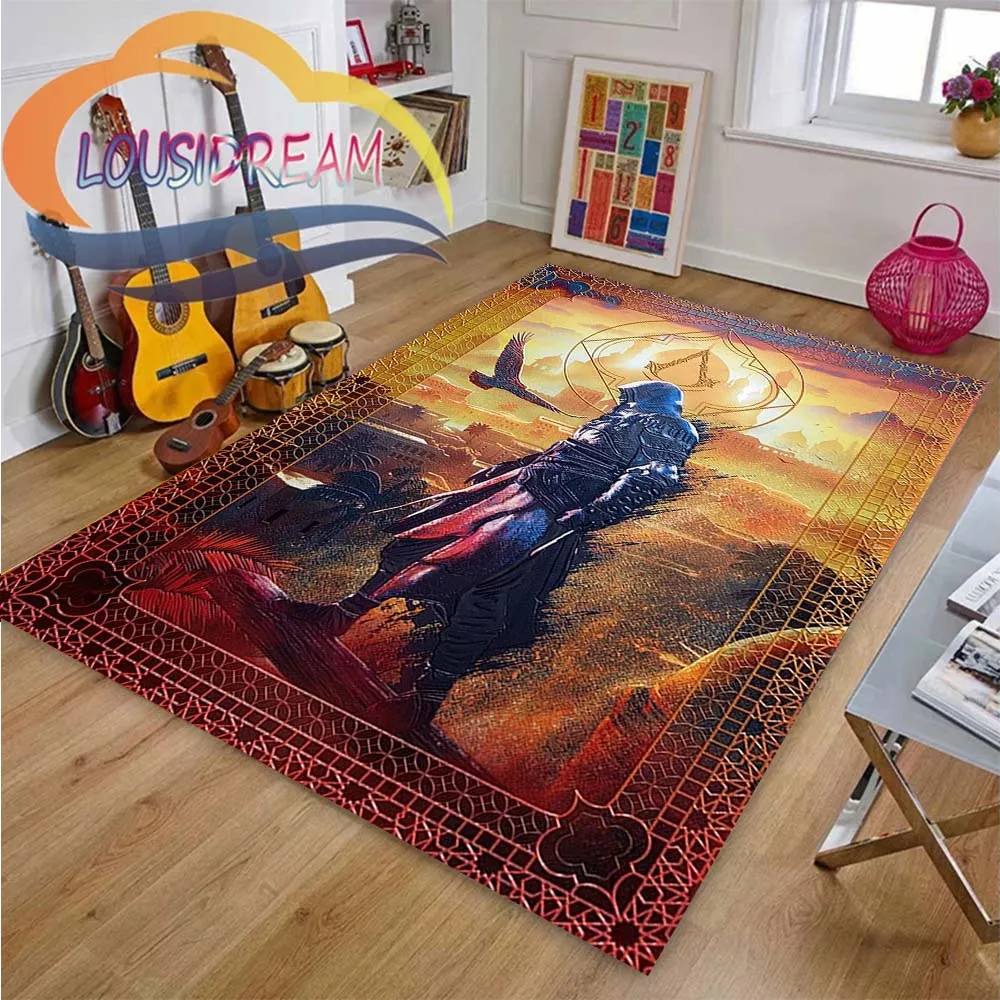 

Choice Art work Hot Games Anime Floor Mat Area Rug Large Carpet For Home Bedroom Living Room Bar Restaurant Cafe Game Room Decor