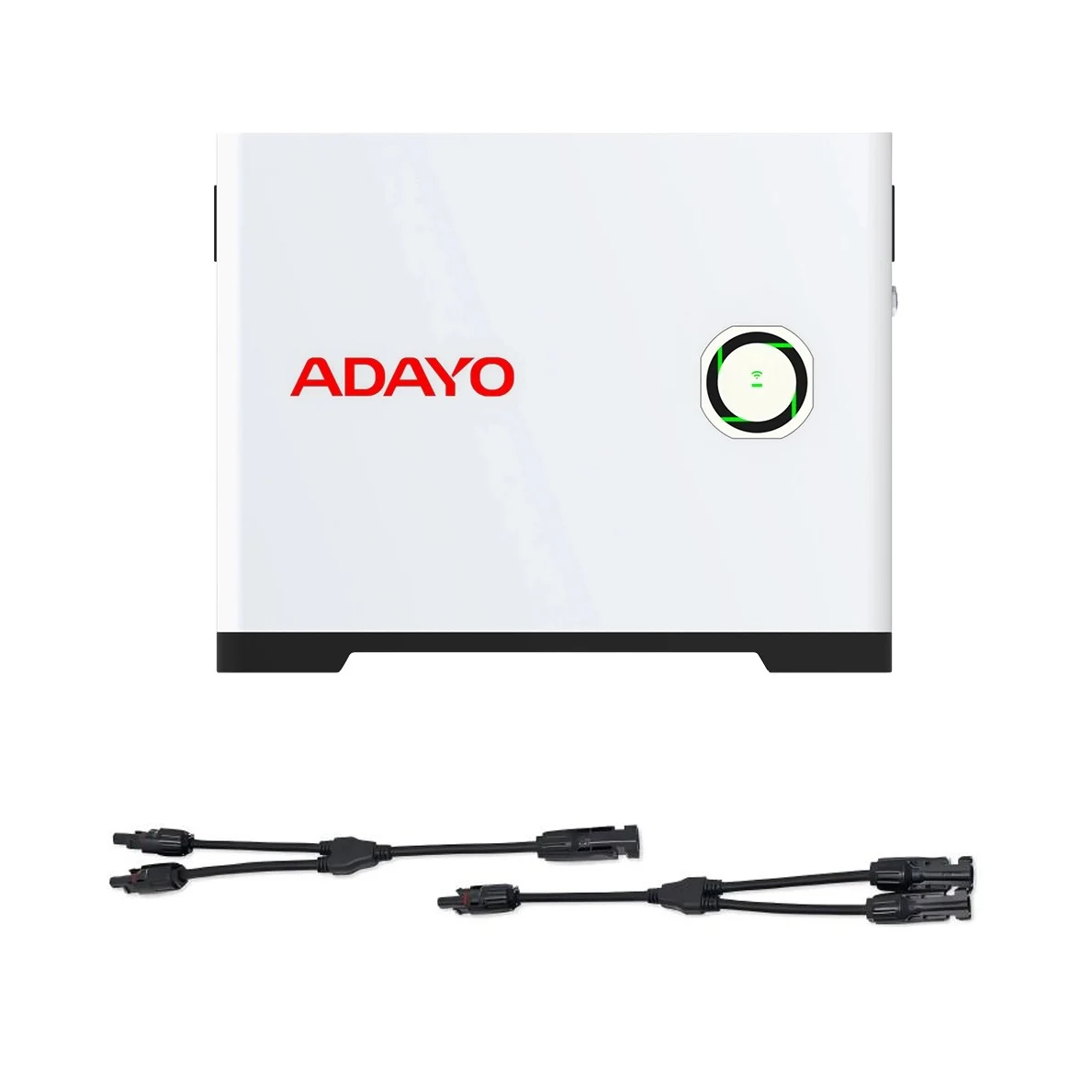 محطة طاقة شرفة تخزين الطاقة الصغيرة ADAYO DA802 مع بطارية تخزين الطاقة الشمسية بقدرة 2240 وات في الساعة وواي فاي 2.4 جيجا/5 جيجا، توصيل وتشغيل #1