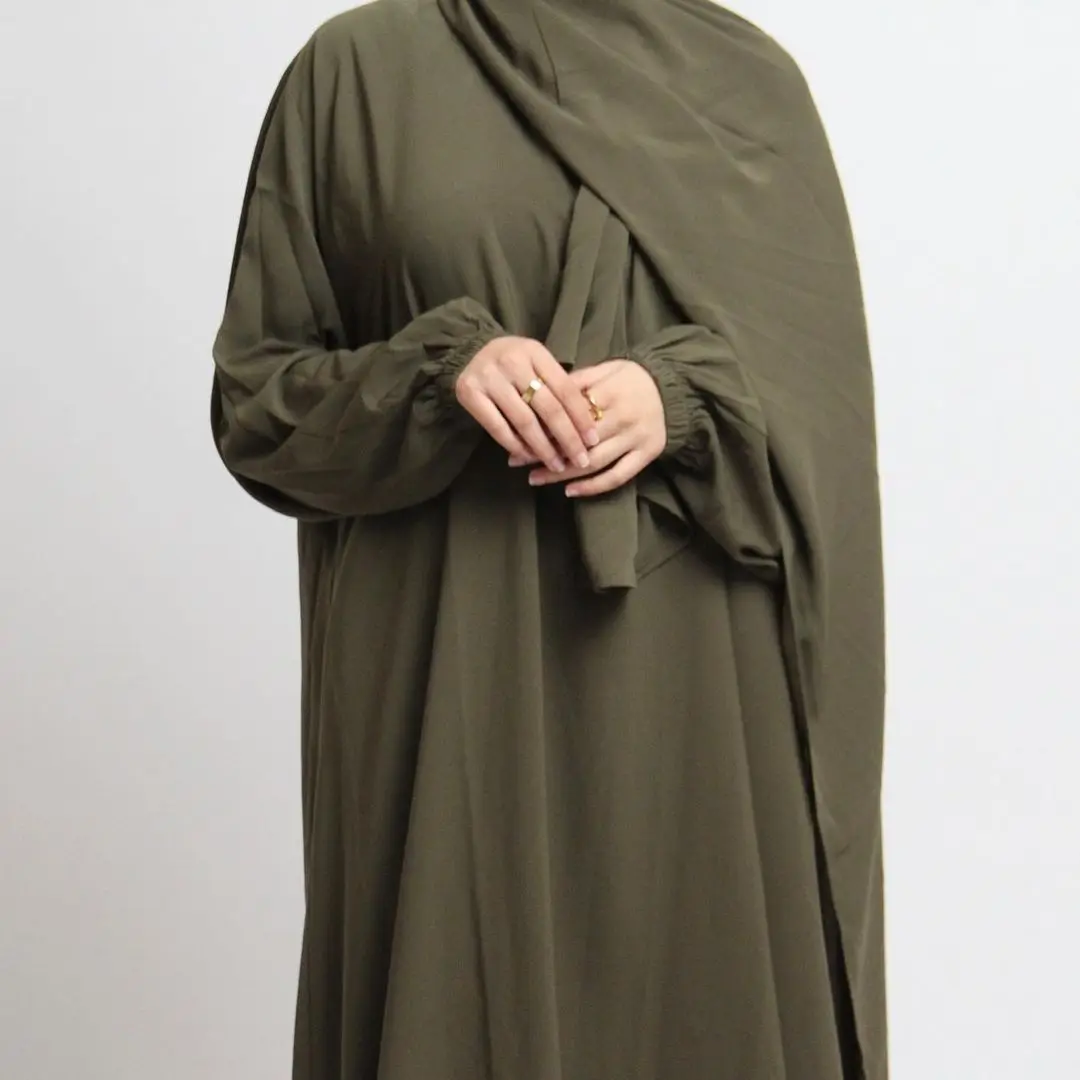 Muslim Dress Women Clothing Hijab Eid Prayer Hoody Abaya For Turkey Iran Dubai Ramadan Islamic Sets Summer Kaftans For Women