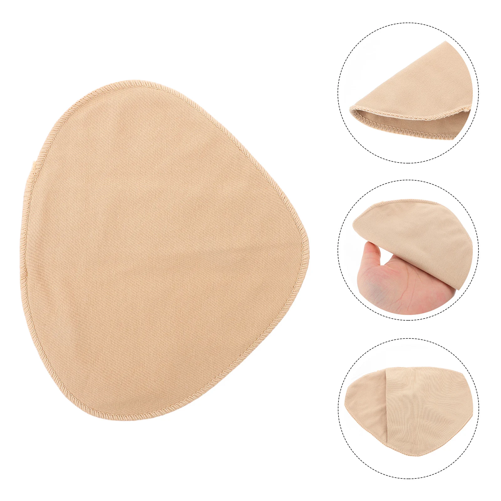 Prosthetic Breast Cotton Cover Mastectomy Prosthesis Sleeve Women Pads Inserts Sponge Sports for Accessories