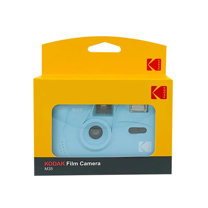 35 مللي متر فيلم السماء الزرقاء كاميرا 1/2/3/4/5 قطعة كوداك M35 كاميرا دليل الرجعية الكلاسيكية كذبة 135 فيلم كاميرا غير المتاح فيلم الكاميرا