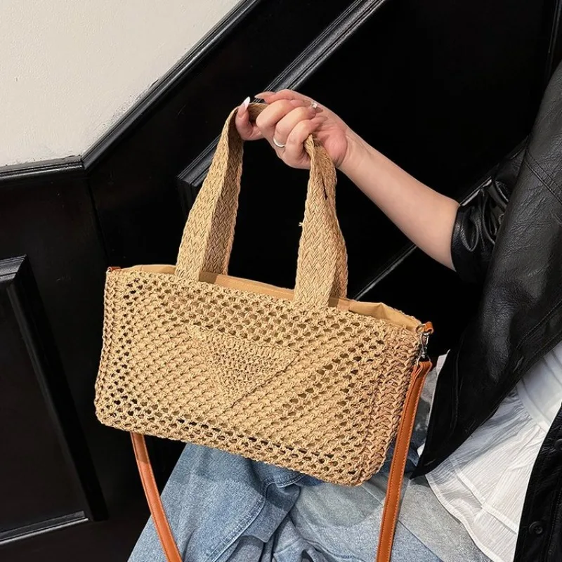 

Элегантная сумка для подгузников: женская вместительная минималистичная кожаная сумка-тоут, модная винтажная сумка через плечо с логотипом Paris.