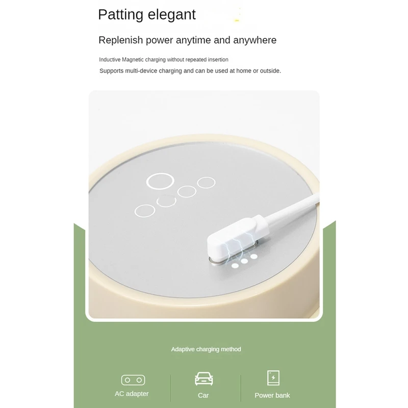 350Ml Small Portable Ice Drink Juicing Cup Mini Rechargeable Juicing Cup Multifunctional Household Juicer Ice Cup