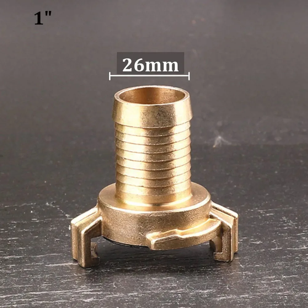 Brass For Garden Hose Quick Connect Adapter for Seamless Hose Transitions in Workshop Industrial and Outdoor Applications