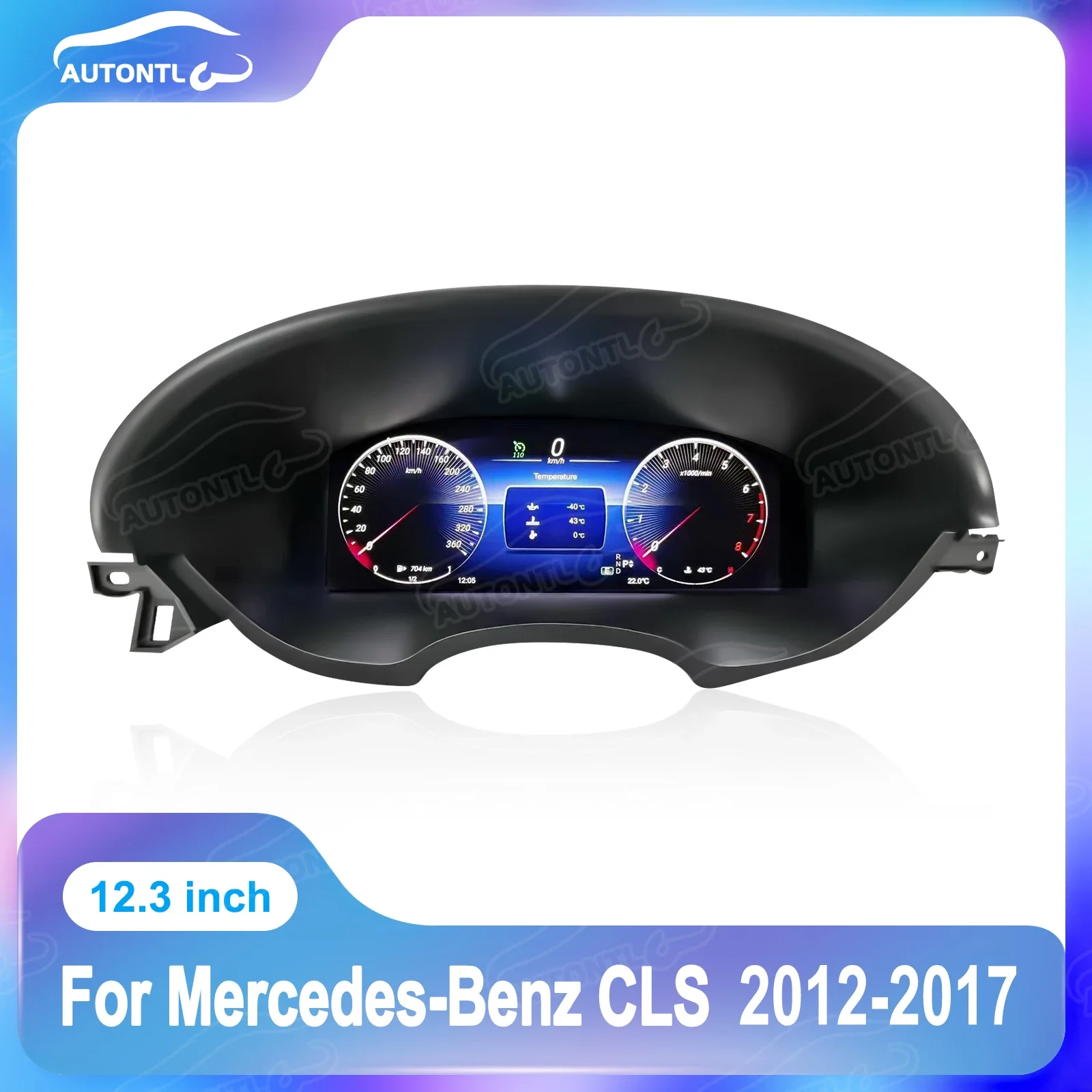 

Car LCD Digital Cluster Virtual Cockpit SpeedMeter Dash For Benz CLS Class 2012-2017 Instrument Panel Unit