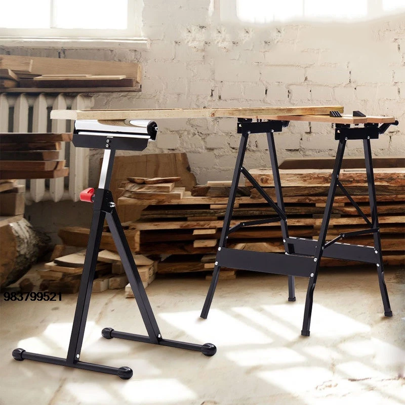 Good Price 69~114 centimeters separate large plate support table saw accessory plate support frame A-type roller plate co