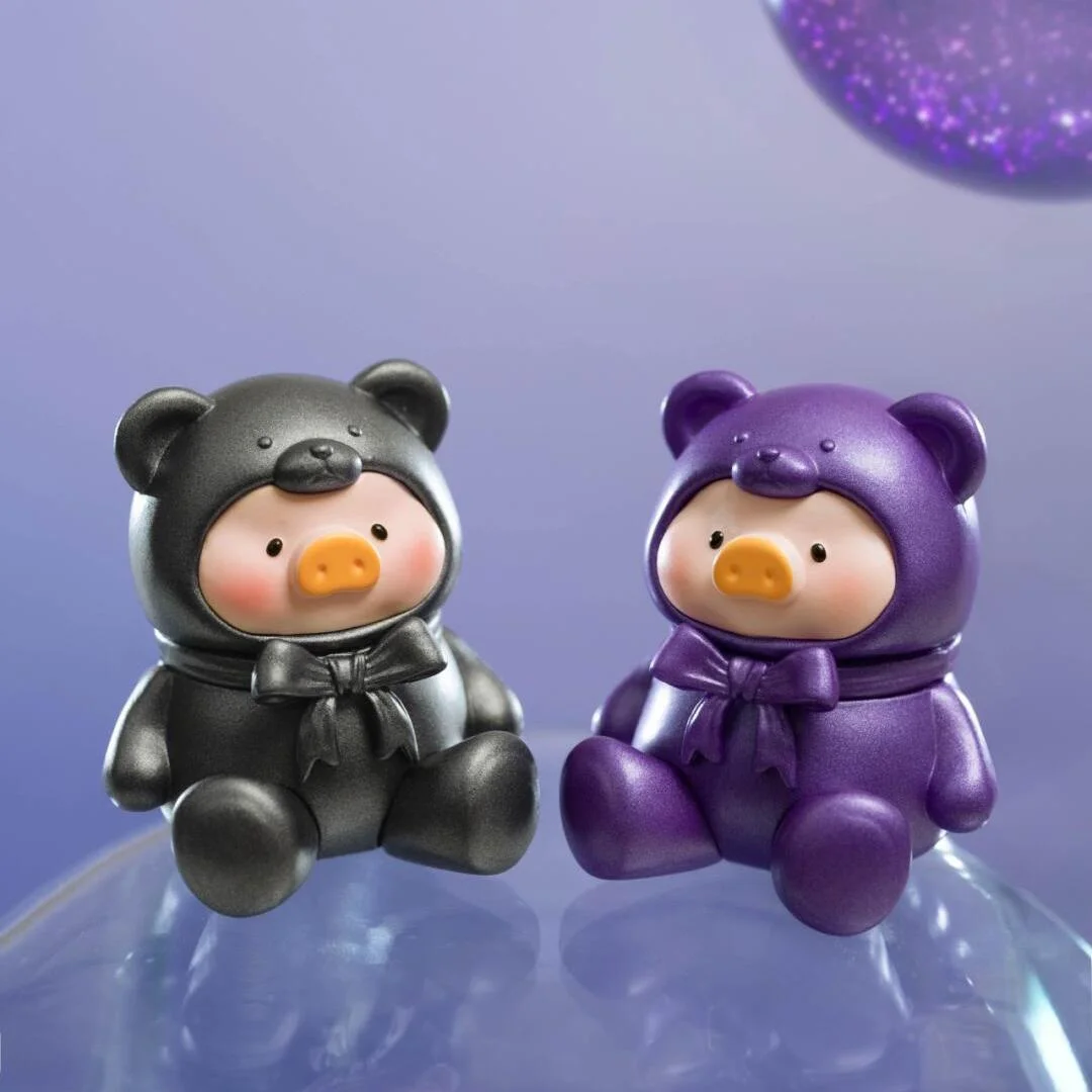 

Аутентичная фигурка плюшевой свинки TOYZERO Lulu, модная сумка для слепых, коллекционная игрушка, подарок на день рождения, мини-фигурка для домашних животных с милым зерном, коллекционные фигурки