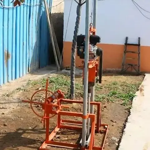 

Customized 80m High-Performance Fold Water Well Drilling Machines Engine Pump Mini Water Well Drilling Rig