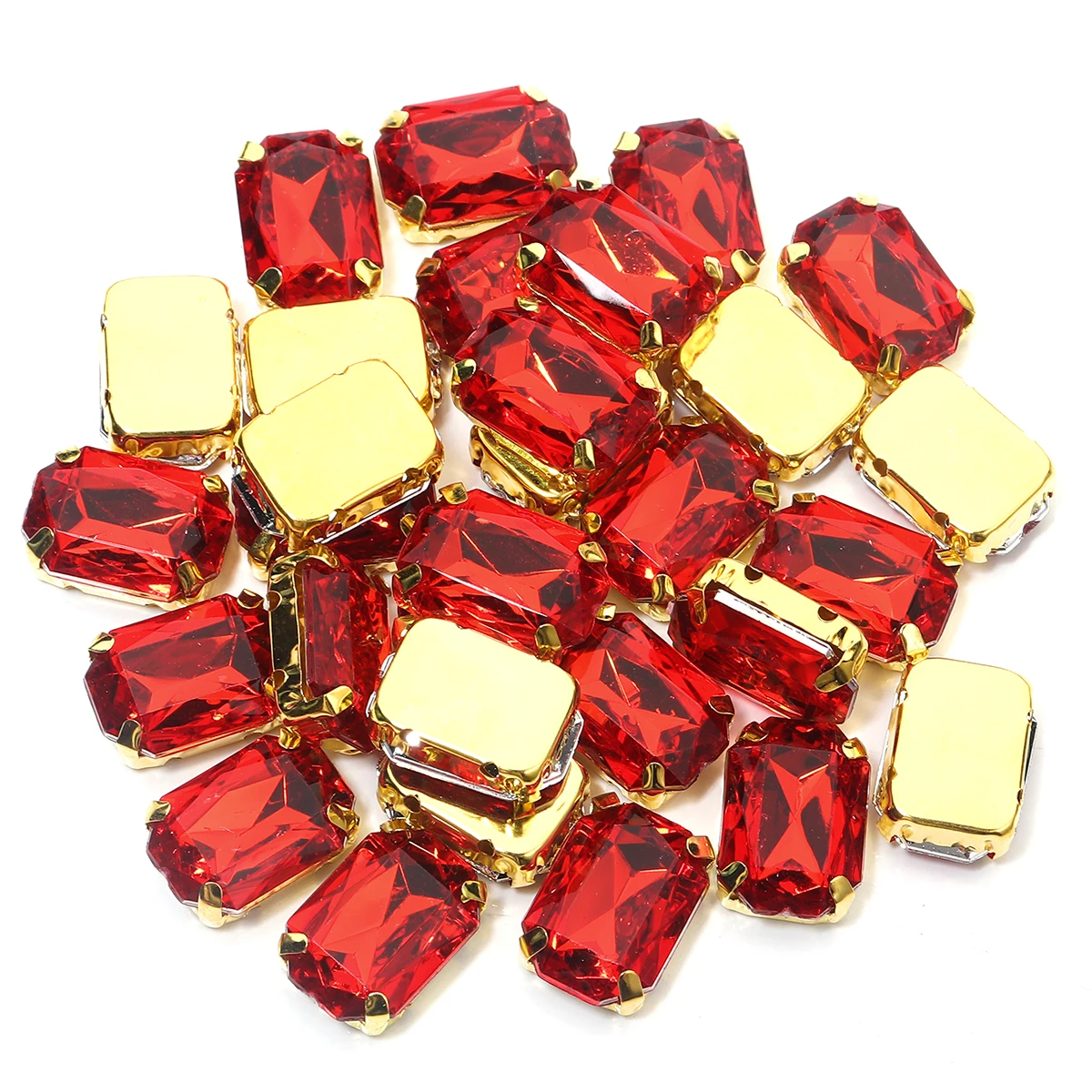 Stainless Rhinestone Gold Claw Beads for Crafts