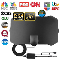 2025 New 4K 8K Indoor Digital TV Antenna HD HDTV Antena DVB-T/T2 DVBT2 Cable TV Antena 500Miles UHF VHF DTV Antennas Aerial