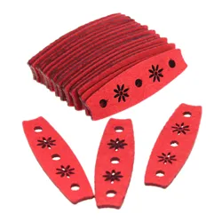 20/10/5 Stuks Microfiber Lederen Katapult Zakjes Outdoor Jacht Sling Shots Katapults Accessoires Rode Zakken Zak 50X14X8Mm