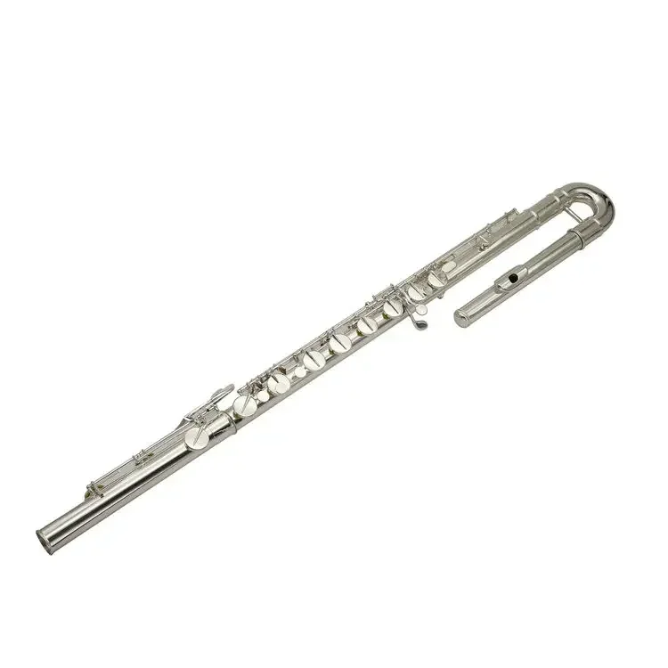 Chinese Manufacturer Hot Sale Silver-plated Body Flute Music Instrument Flute