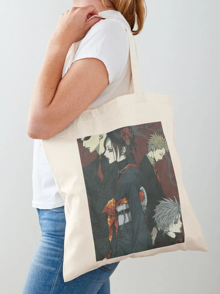 Nana The Black Stones Formalwear Spread Tote Bag university shopper bag Lady bags sac pour femme Canvas bag Canvas Tote