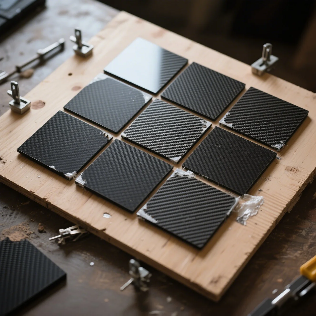 

Carbon Fiber Plate Processing High Strength Carbon Fiber Sheet CNC Machining Milling Custom Cutting for RC Robot Drone Parts